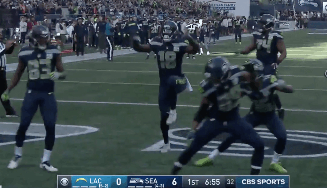 Seattle Seahawks celebration