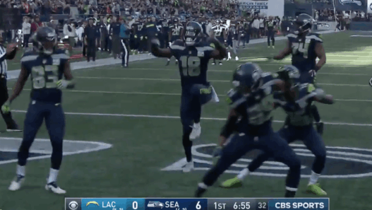 Seattle Seahawks celebration