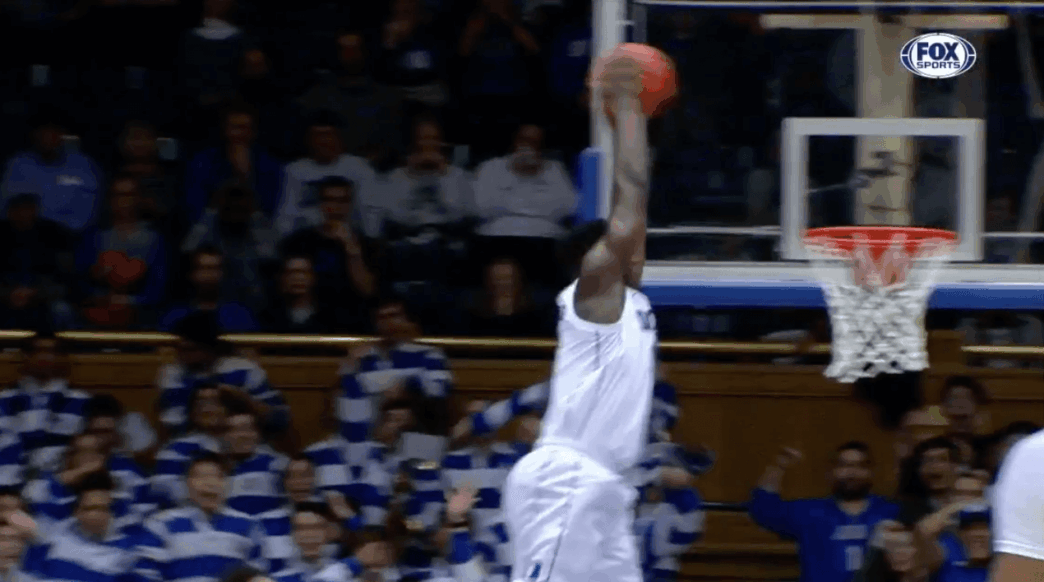 Zion Williamson Duke Eastern Michigan