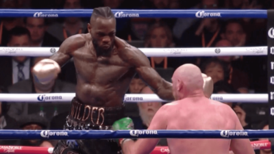 Deontay Wilder Tyson Fury punch