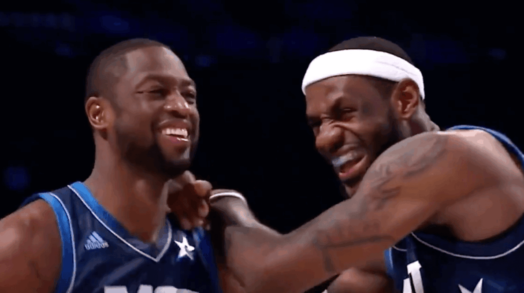 Dwyane Wade LeBron James Lakers Heat