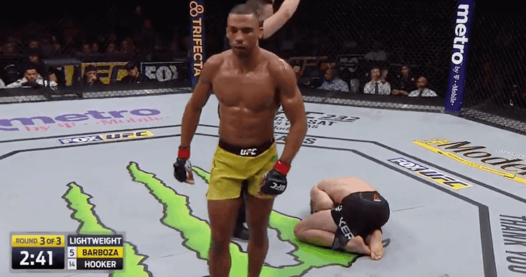 Edson Barboza Dan Hooker UFC