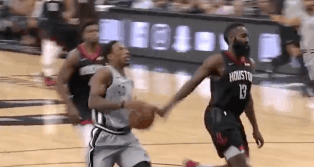 Houston Rockets San Antonio Spurs Harden DeRozan