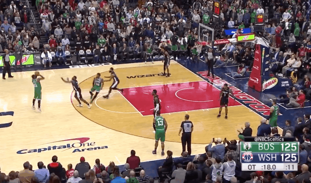 Kyrie Irving Boston Celtics Wizards
