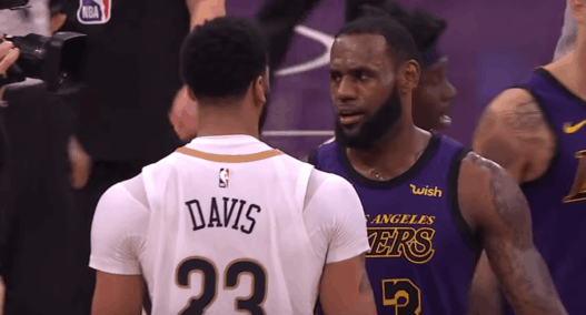 LeBron James Anthony Davis