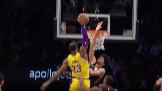 LeBron James Jarrett Allen