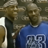 LeBron James Michael Jordan first meeting