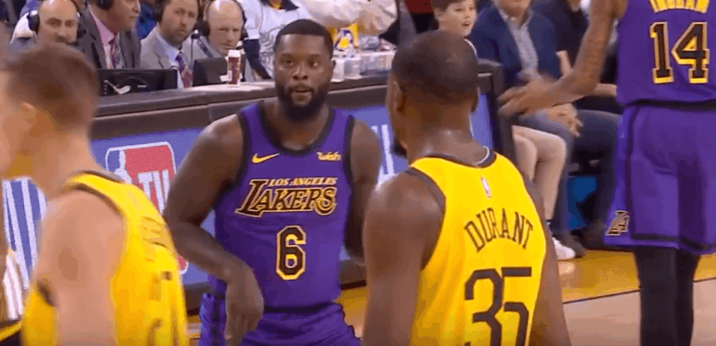 LeBron James Warriors Lakers Lance Stephenson