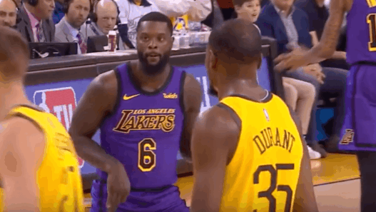 LeBron James Warriors Lakers Lance Stephenson