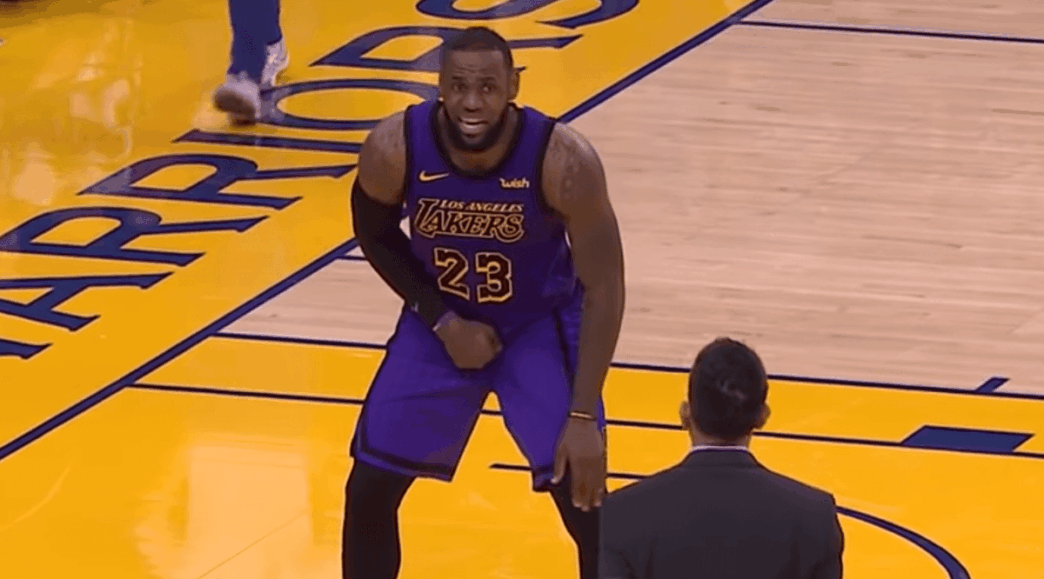 LeBron James injury groin