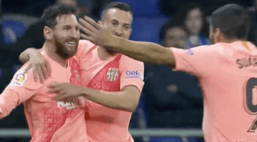 Lionel Messi Espanyol Barcelone