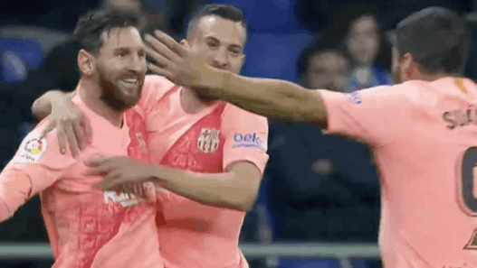 Lionel Messi Espanyol Barcelone