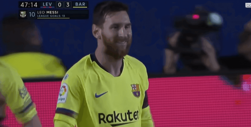 Lionel Messi hat trick