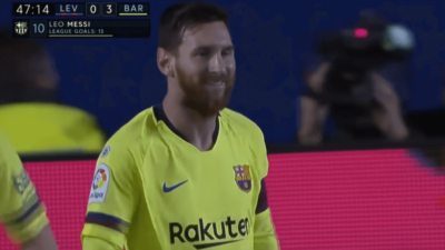 Lionel Messi hat trick
