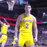Lonzo Ball LeBron James triple double