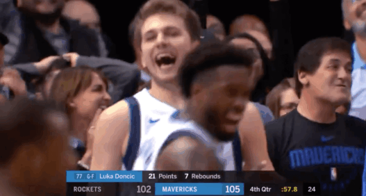 Luka Doncic Houston Rockets Mavs