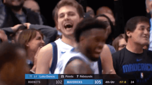Luka Doncic Houston Rockets Mavs