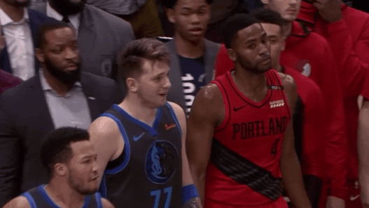 Luka Doncic NBA Blazers