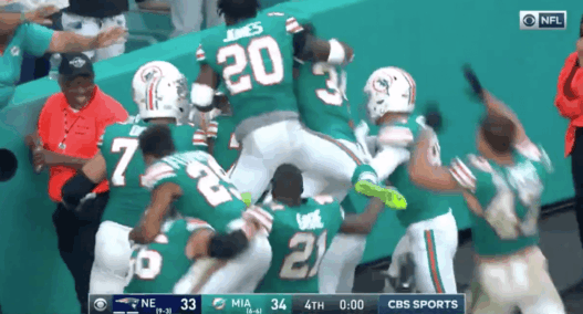 Miami Dolphins New England Patriots