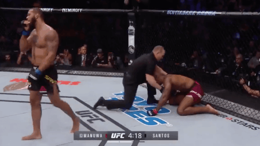 Thiago Santos Jimi Manuwa UFC