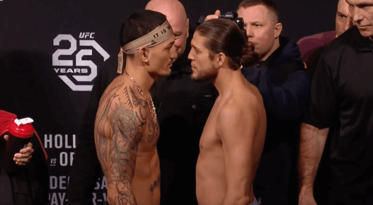 UFC 231 Max Holloway Brian Ortega