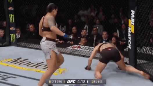 UFC 232 Amanda Nunes Cris Cyborg KO