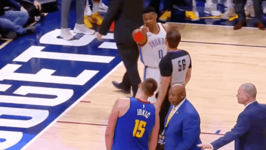 Westbrook Jokic OKC Nuggets