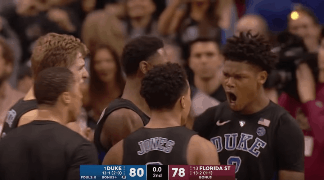 Cam Reddish Game Winner