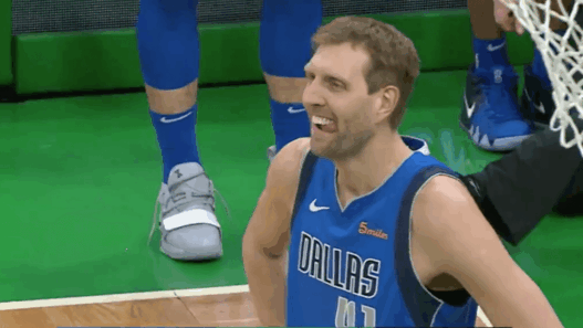 Dirk Nowitzki Mavs Celtics