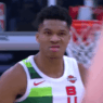 Giannis Antetokounmpo Bucks celebration