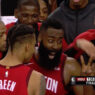 James Harden Warriors Oracle Arena Rockets