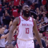 James Harden celebration Houston Rockets