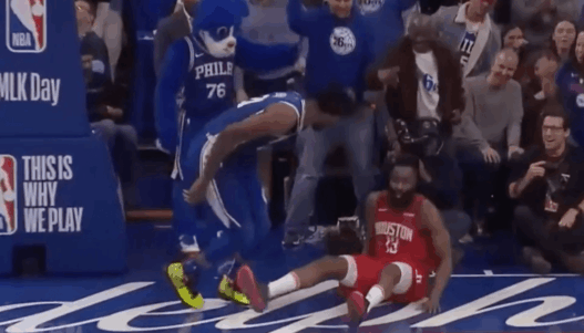 Joel Embiid Houston Rockets Harden