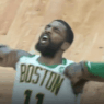 Kyrie Irving Celtics Raptors celebration