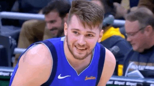 Luka Doncic smile