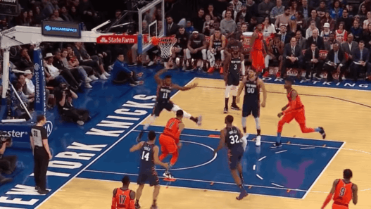 Russell Westbrook Frank Ntilikina