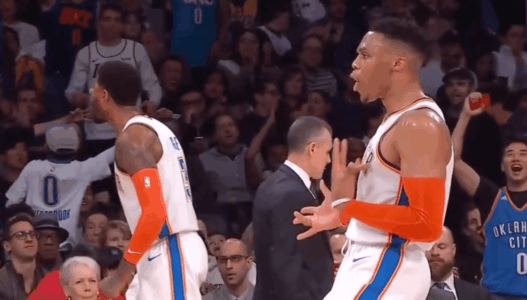 Russell Westbrook Lakers celebration