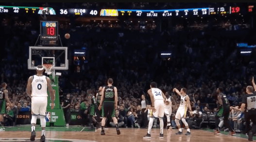 Stephen Curry Warriors Boston