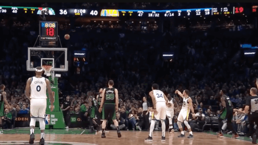 Stephen Curry Warriors Boston