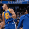 Stephen Curry celebration
