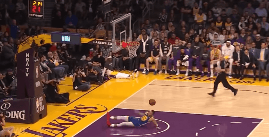 Stephen Curry lakers fail