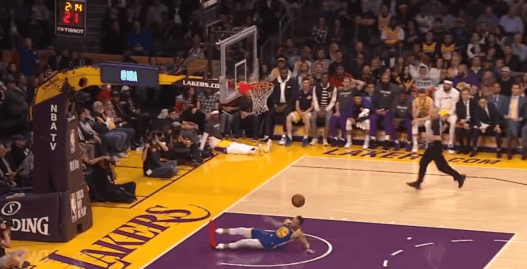 Stephen Curry lakers fail
