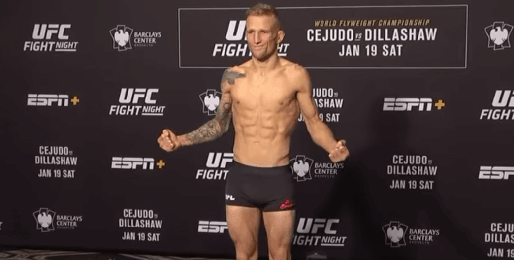 TJ Dillashaw weight cut