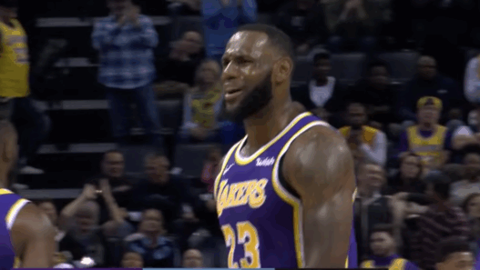 LeBron James Lakers Grizzlies