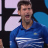 Novak Djokovic Celebration