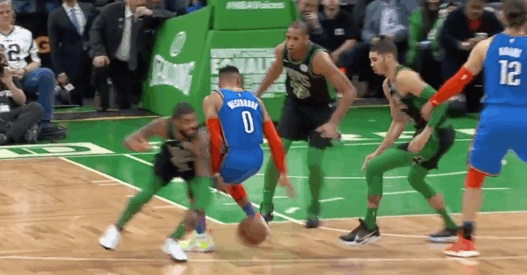 Russell Westbrook OKC Celtics