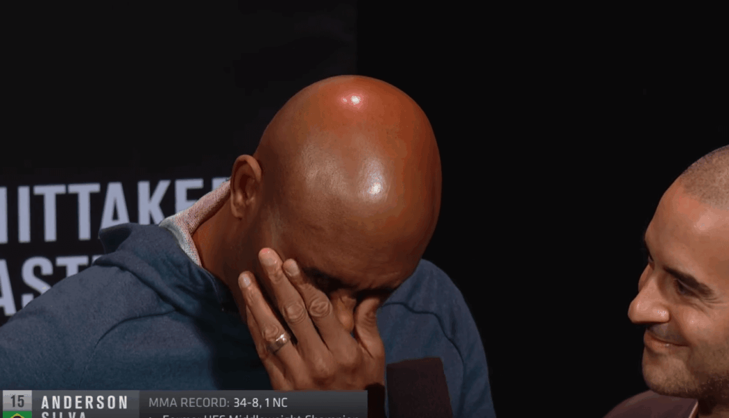 UFC 234 Anderson Silva weigh in