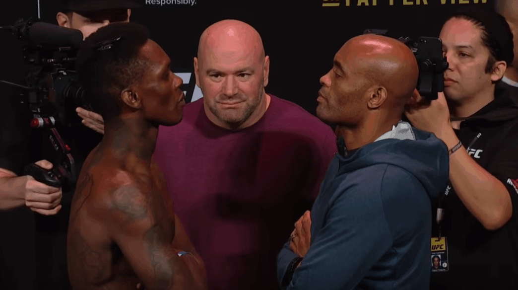 UFC 234 Israel Adesanya vs Anderson Silva tous les resultats