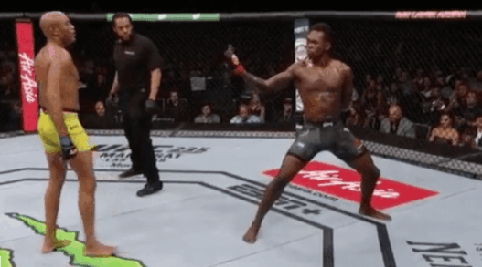 UFC 234 decision Israel Adesanya Anderson Silva