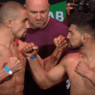 UFC 234 weigh in Robert Whittaker Kelvin Gastelum